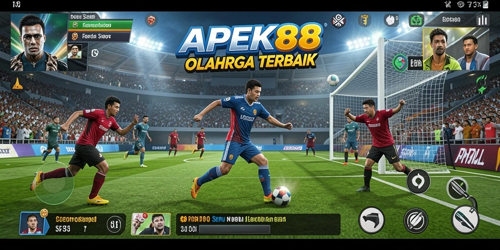 Screenshot APEK88 menampilkan gameplay yang seru dan kompetitif.