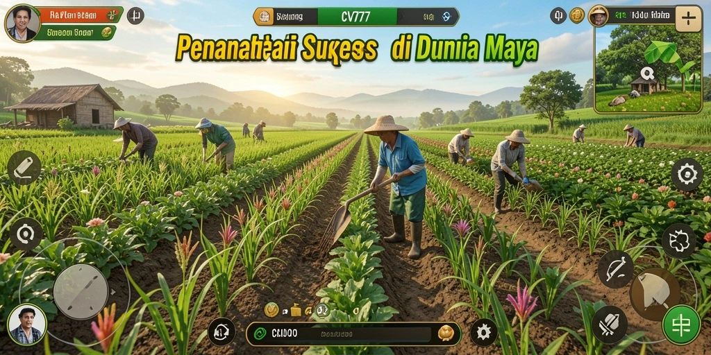 Gameplay seru menjadikan CV777 unggulan di genre Farming.