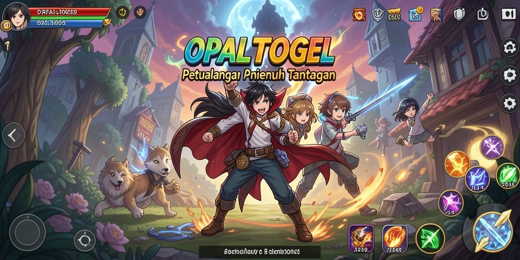 Gameplay menarik dari OPALTOGEL dalam dunia Anime.