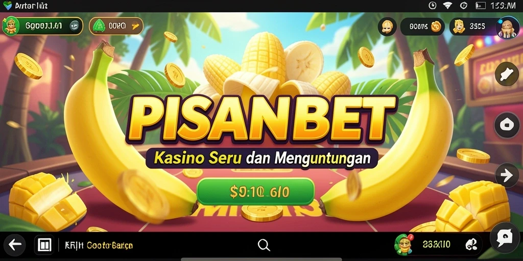 Tampilan menarik dari gameplay PISANGBET yang menampilkan suasana Kasino.