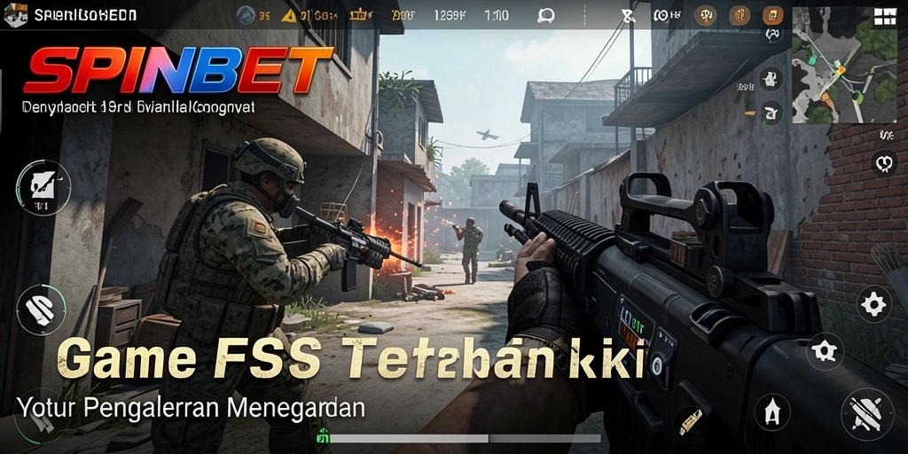 Tampilan gameplay SPINBET yang menegangkan dan penuh aksi.